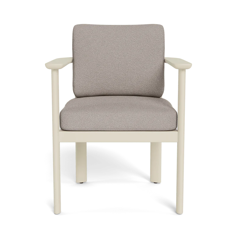 Newport Aluminum Barrel Dining Chair - Image 30