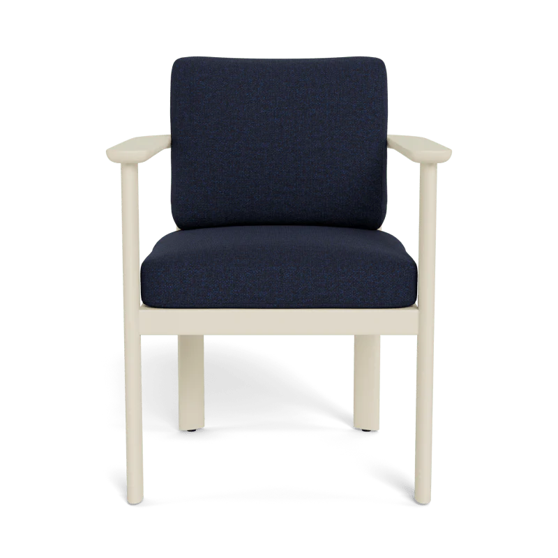 Newport Aluminum Barrel Dining Chair - Image 31