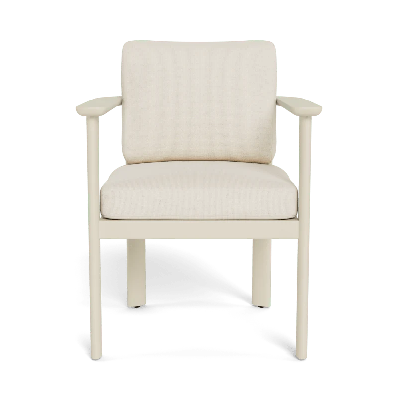 Newport Aluminum Barrel Dining Chair - Image 32