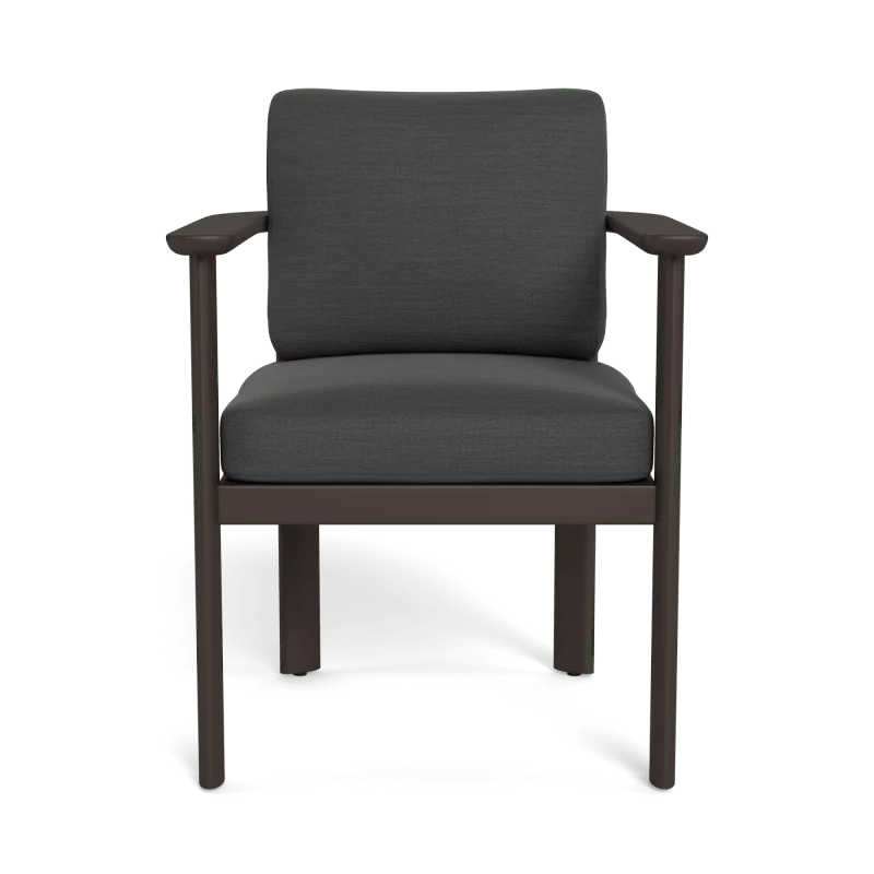 Newport Aluminum Barrel Dining Chair - Image 38
