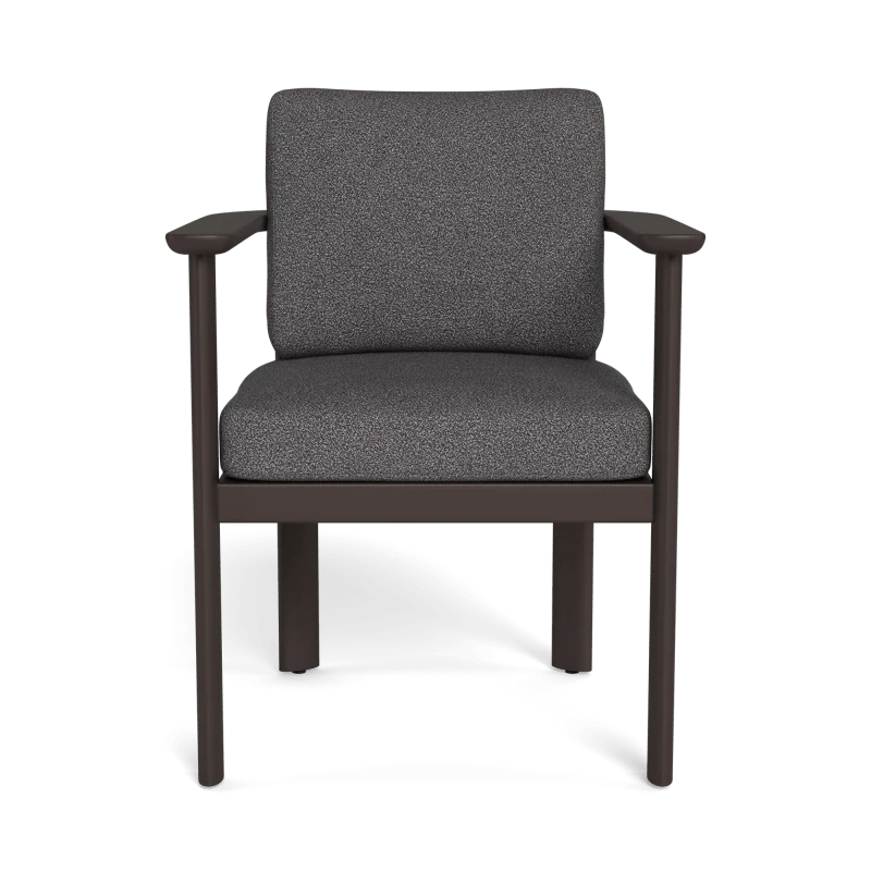 Newport Aluminum Barrel Dining Chair - Image 42