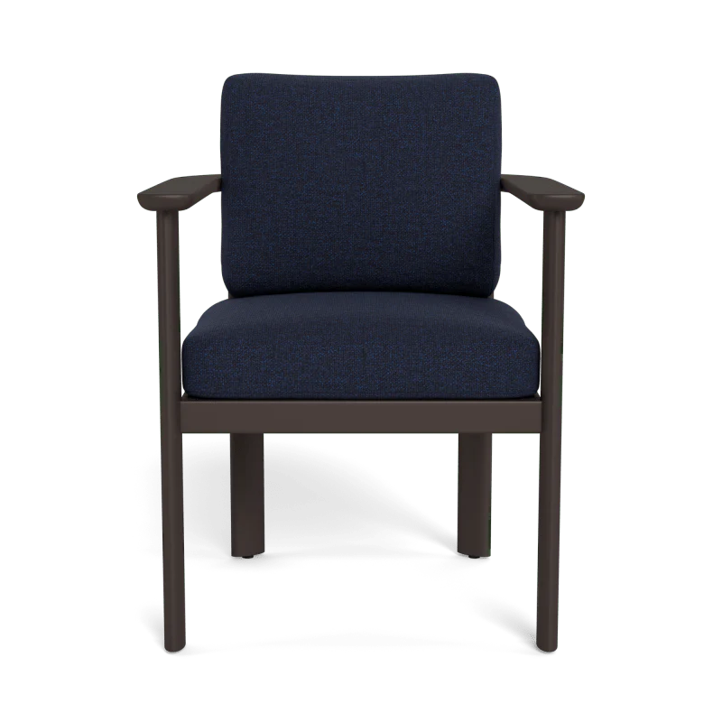 Newport Aluminum Barrel Dining Chair - Image 44