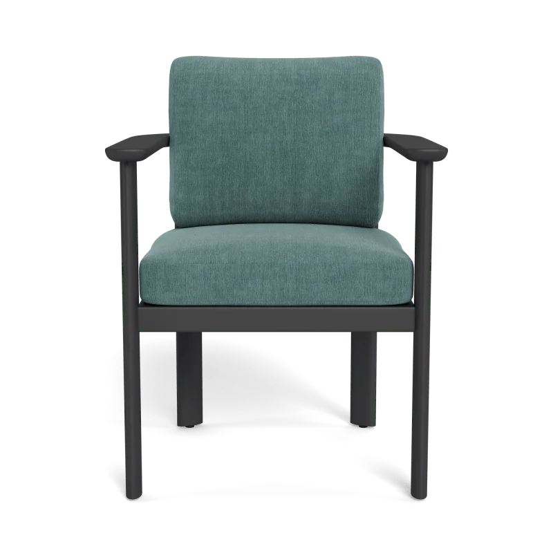 Newport Aluminum Barrel Dining Chair - Image 47