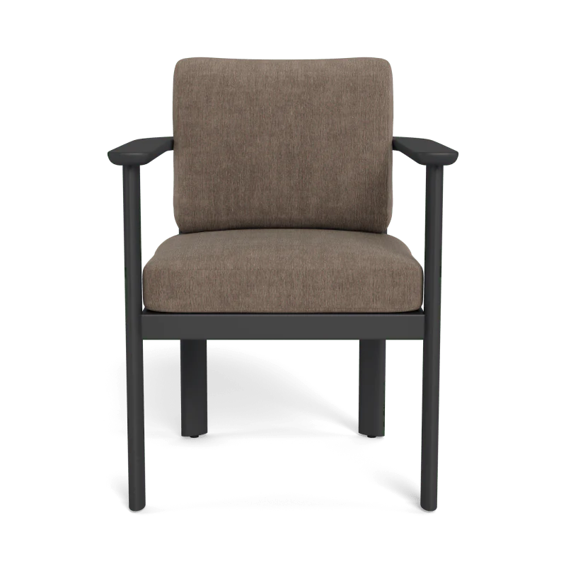 Newport Aluminum Barrel Dining Chair - Image 49