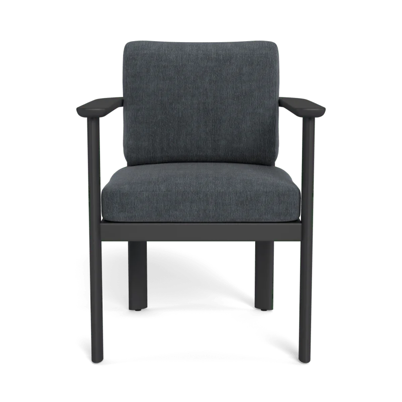 Newport Aluminum Barrel Dining Chair - Image 51