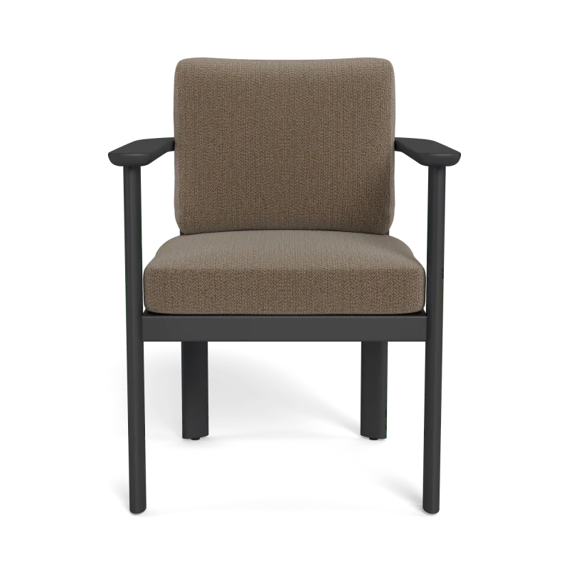 Newport Aluminum Barrel Dining Chair - Image 60