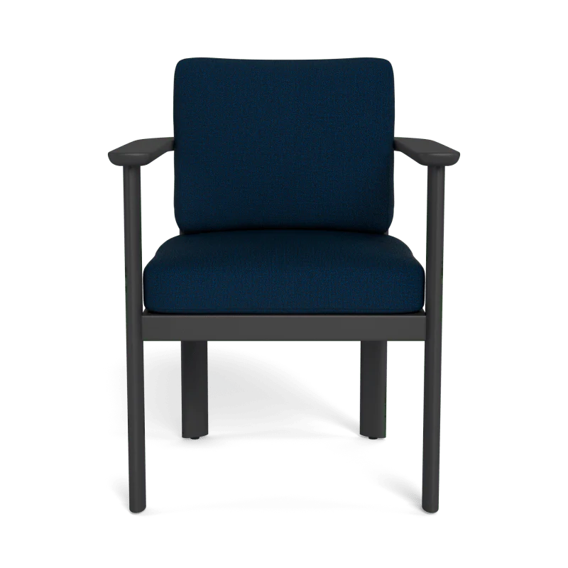 Newport Aluminum Barrel Dining Chair - Image 81