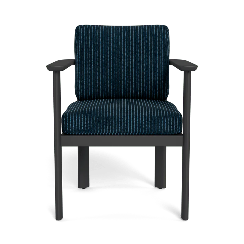 Newport Aluminum Barrel Dining Chair - Image 90