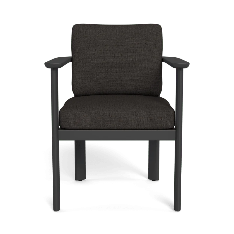 Newport Aluminum Barrel Dining Chair - Image 96