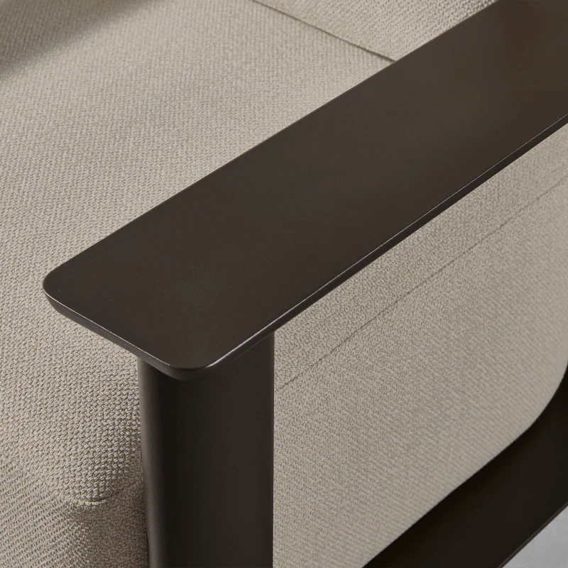 Newport Aluminum Barrel Swivel Lounge Chair - Image 8