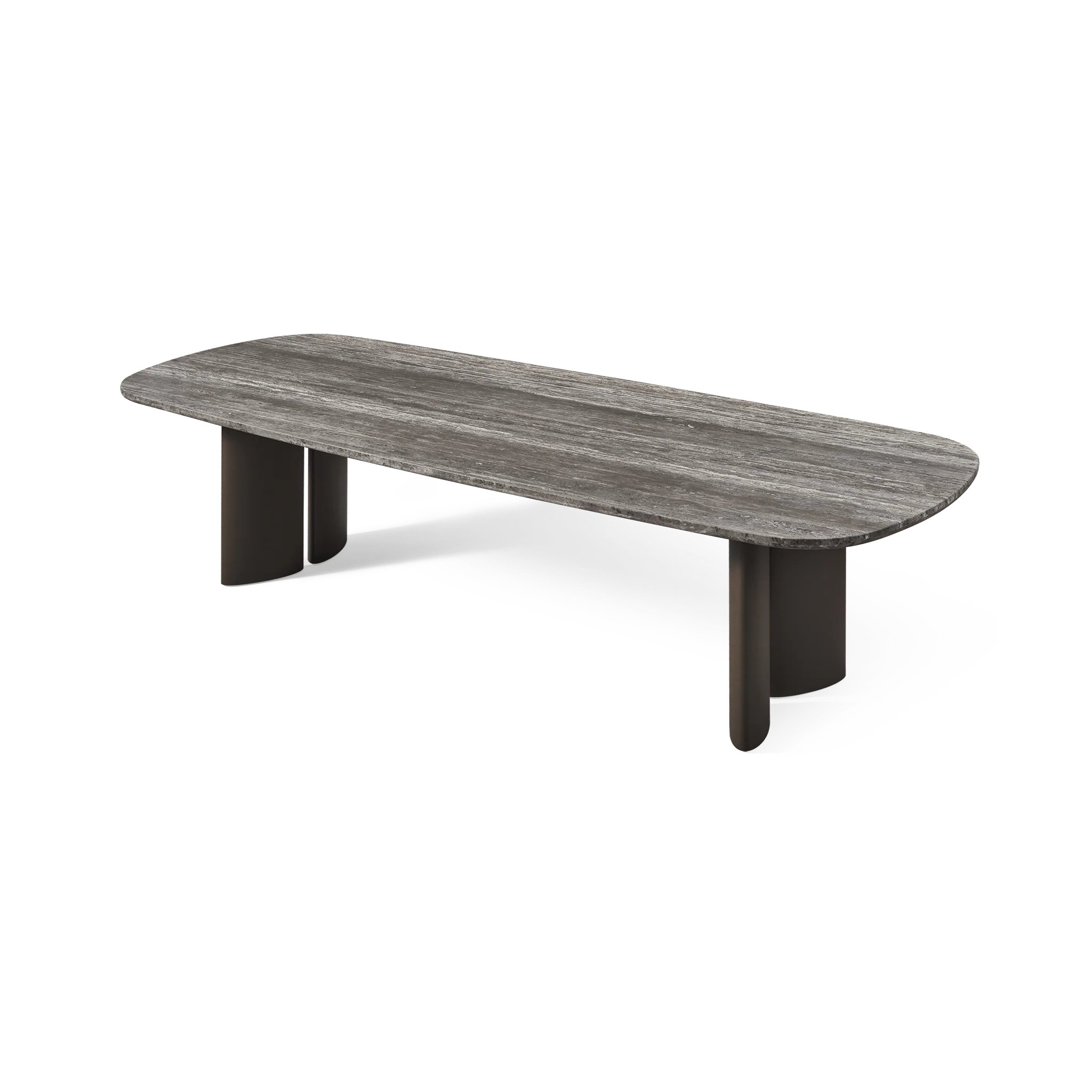 Newport Aluminum Dining Table 108" - Image 3