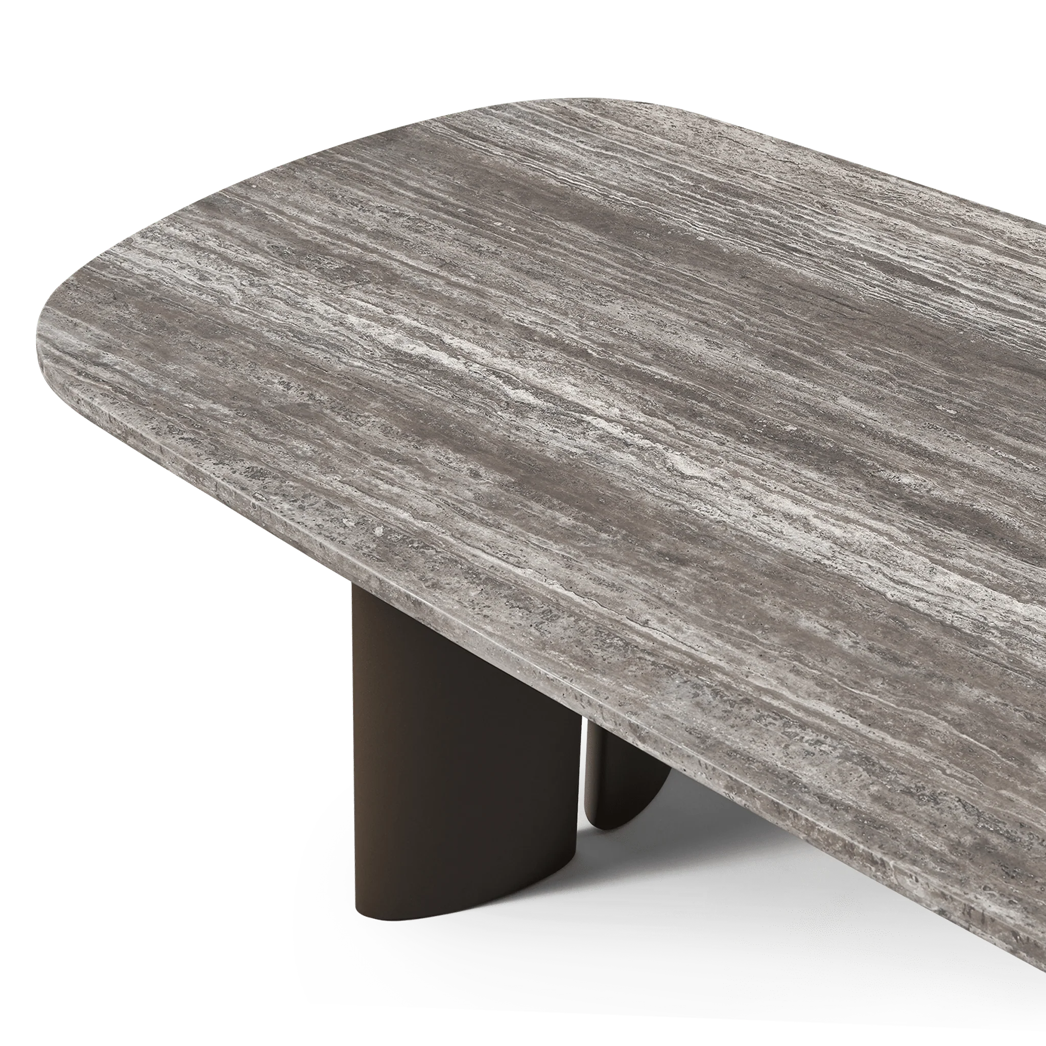 Newport Aluminum Dining Table 108" - Image 4