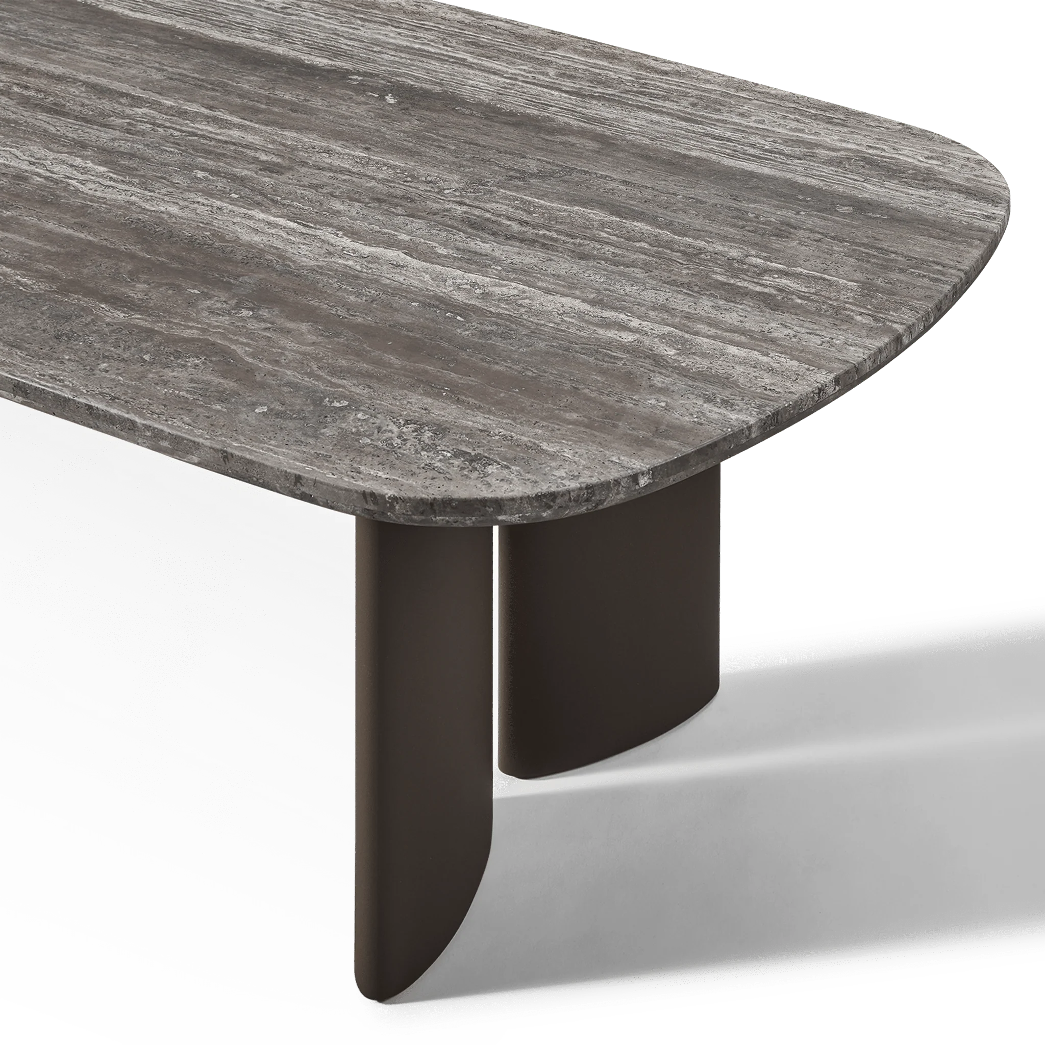 Newport Aluminum Dining Table 108" - Image 5