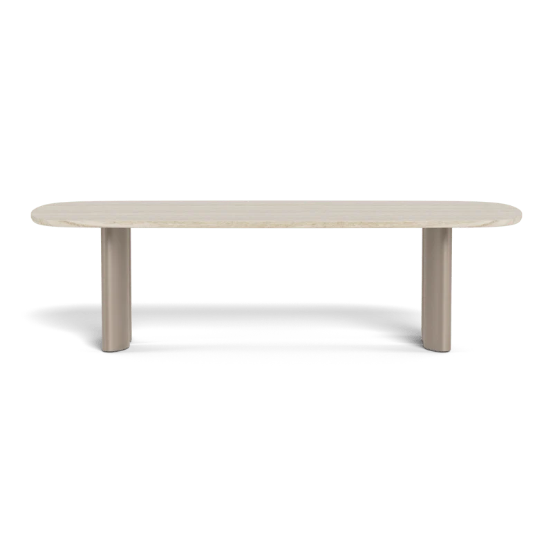 Newport Aluminum Dining Table 108" - Image 9