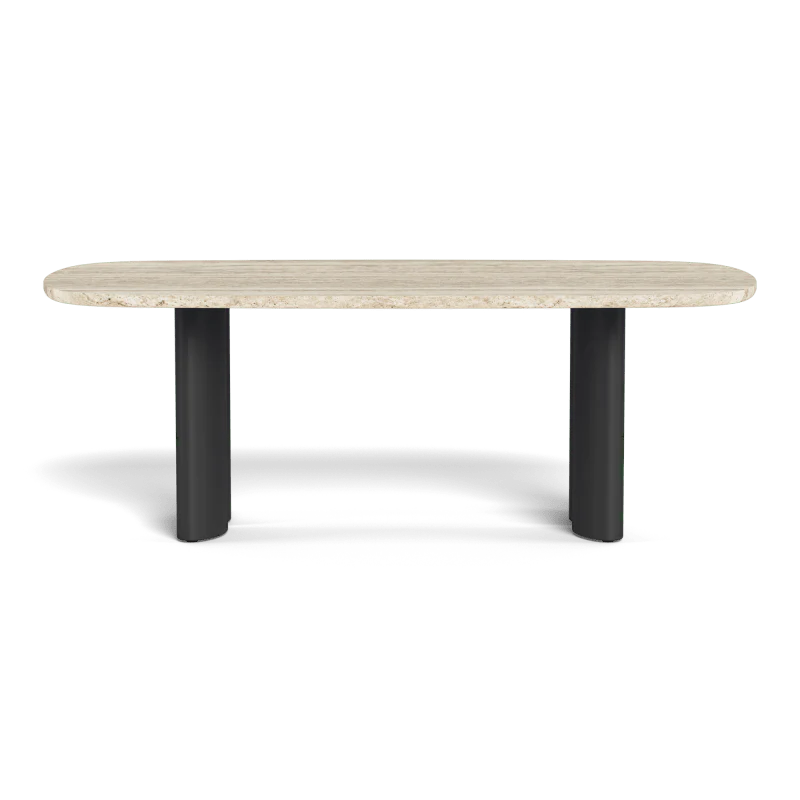Newport Aluminum Dining Table 84" - Image 7
