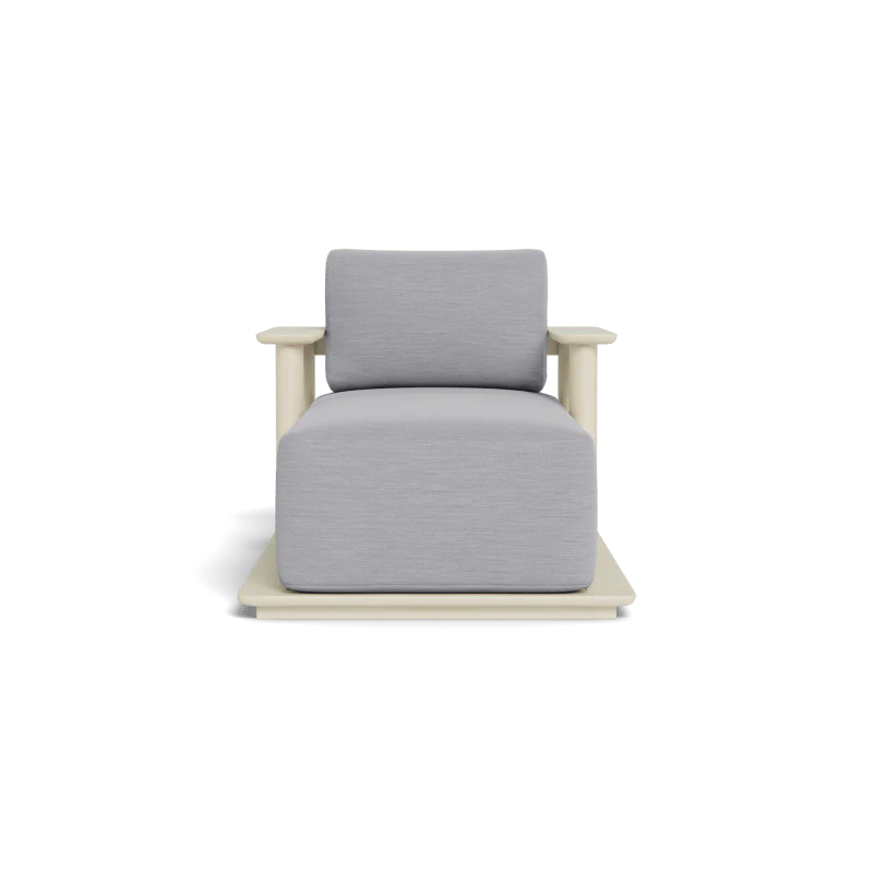 Newport Aluminum Fixed Chaise - Image 18