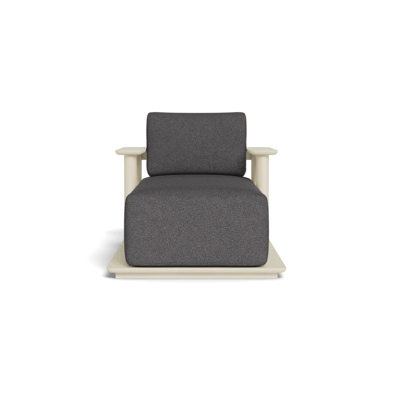 Newport Aluminum Fixed Chaise - Image 23