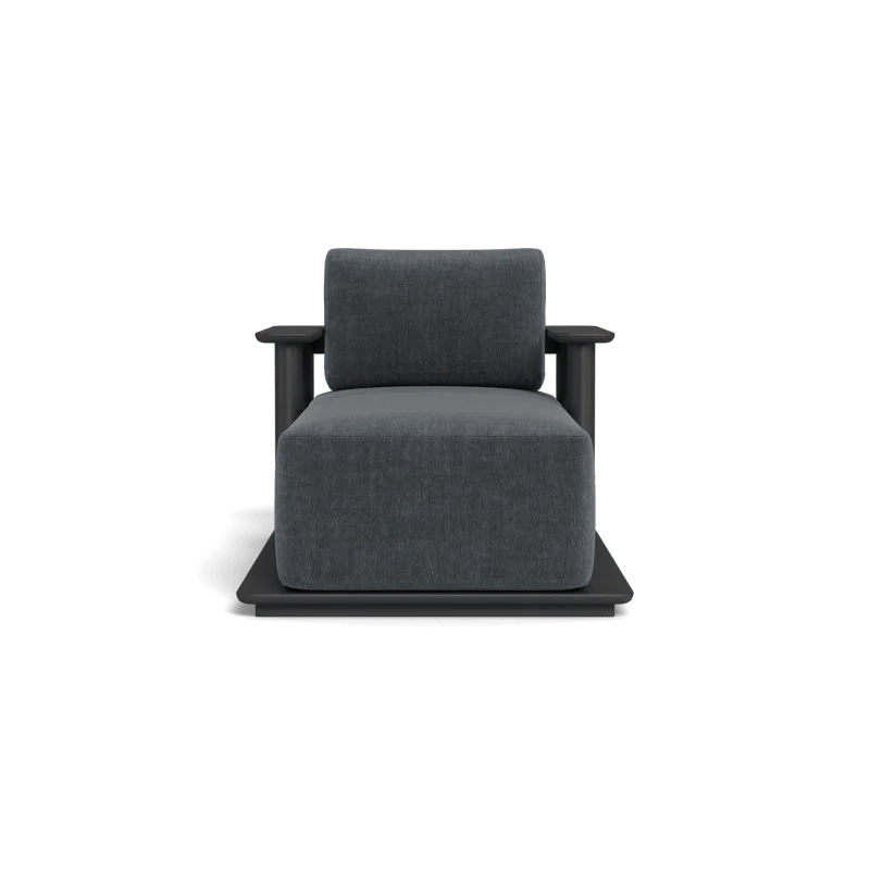 Newport Aluminum Fixed Chaise - Image 44