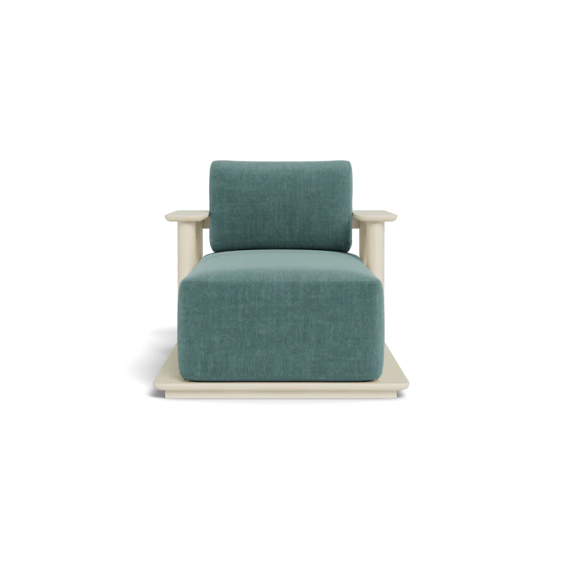 Newport Aluminum Fixed Chaise - Image 74