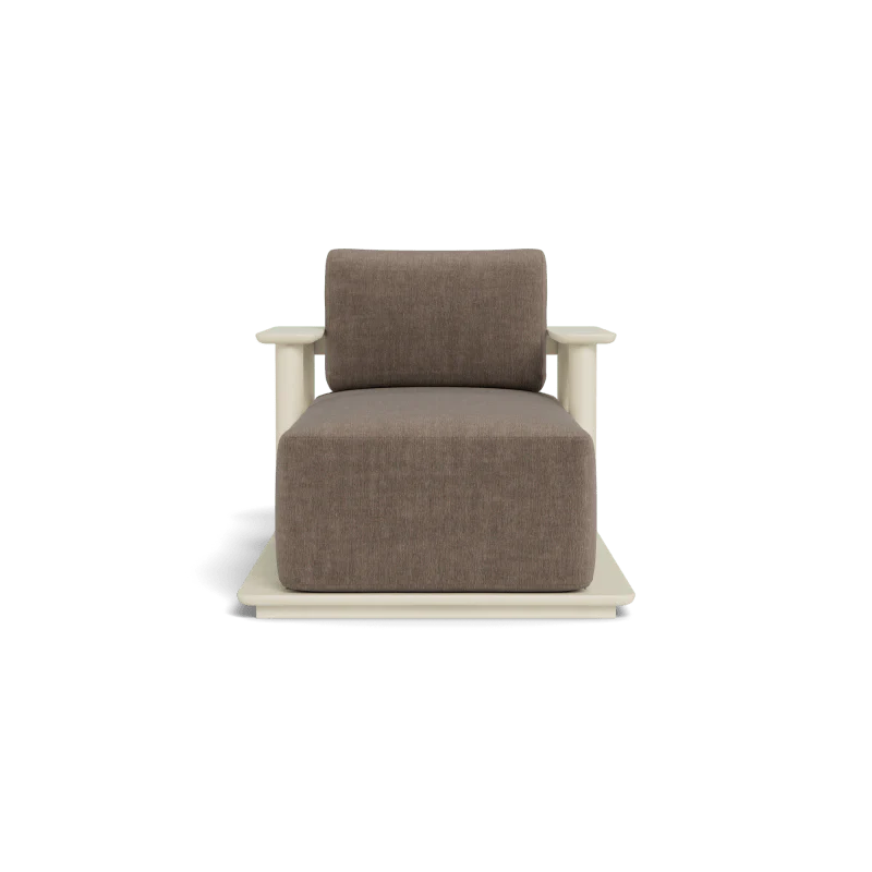 Newport Aluminum Fixed Chaise - Image 76