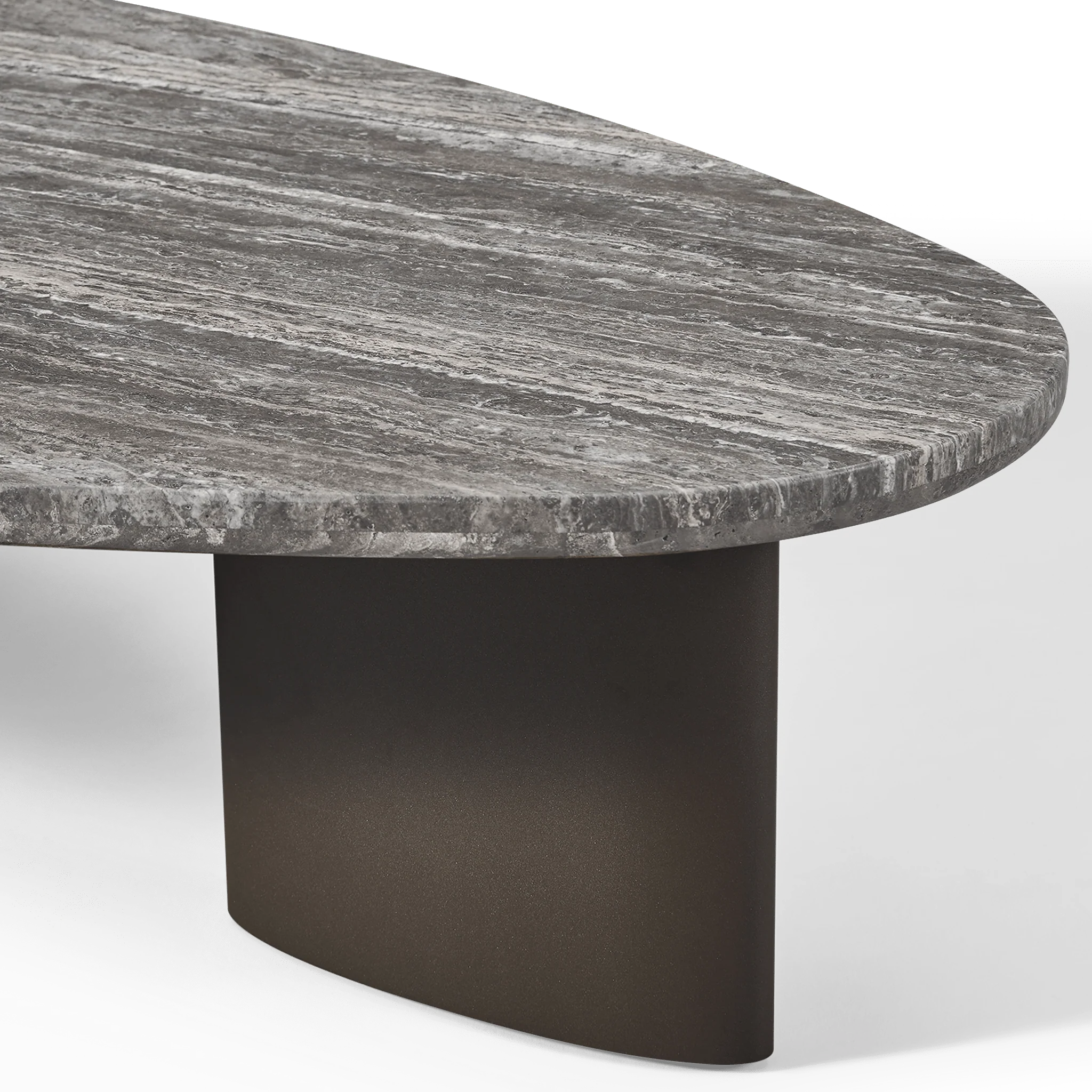 Newport Aluminum Oblong Coffee Table 64" - Image 4