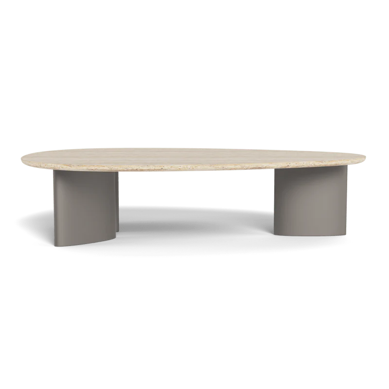 Newport Aluminum Oblong Coffee Table 64" - Image 8