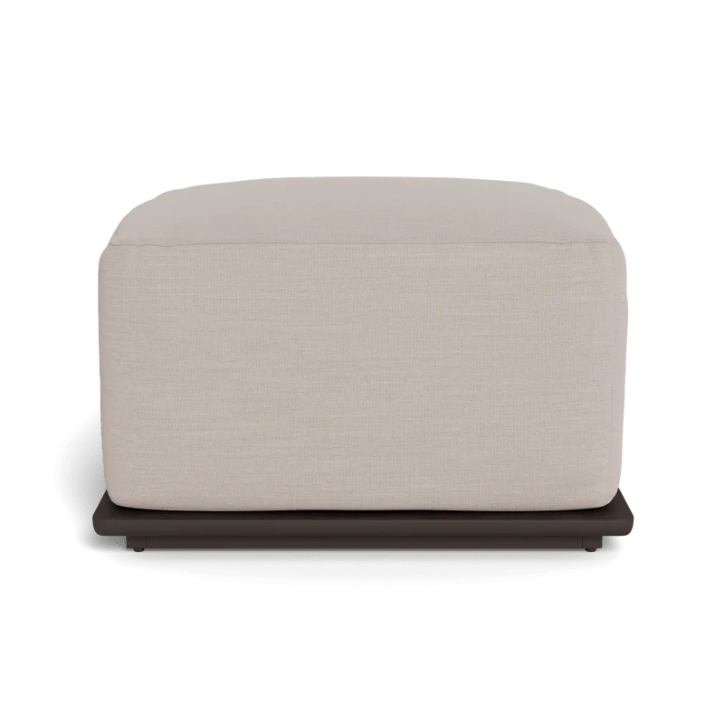 Newport Aluminum Ottoman - Image 32