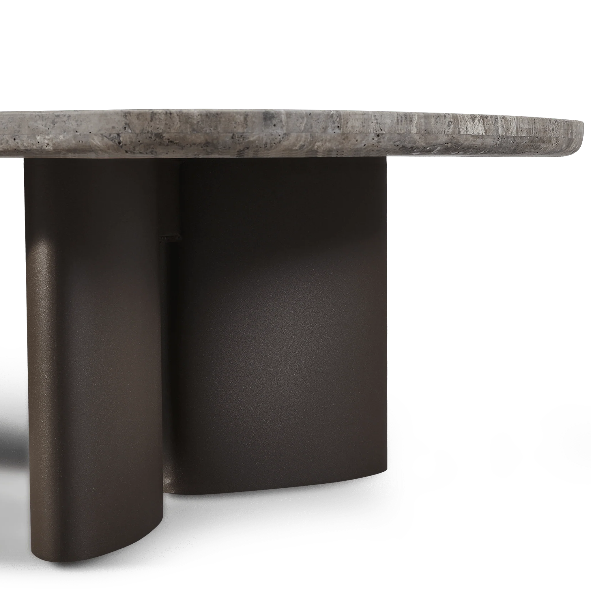 Newport Aluminum Rectangle Coffee Table 76" - Image 5