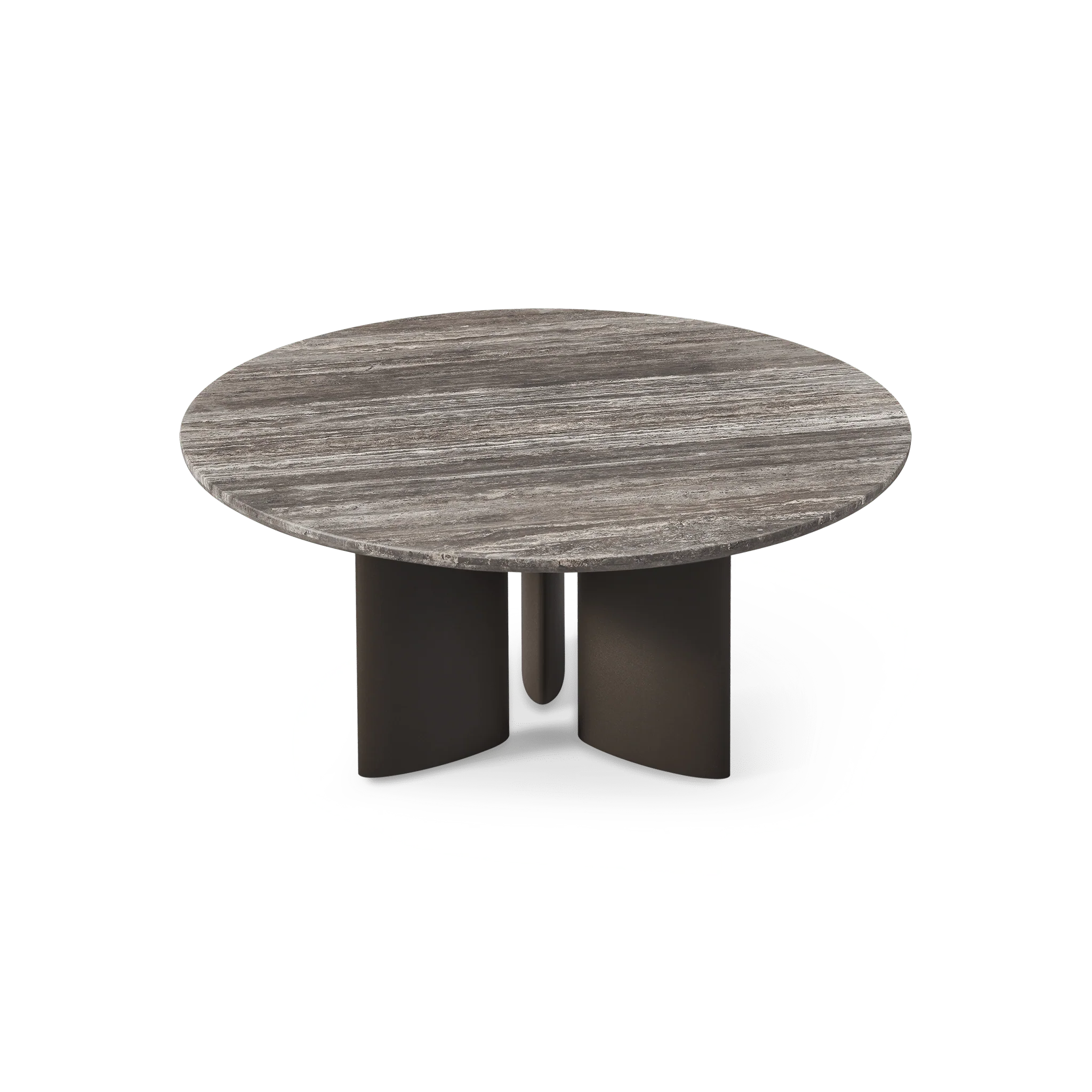 Newport Aluminum Round Dining Table 60" - Image 3