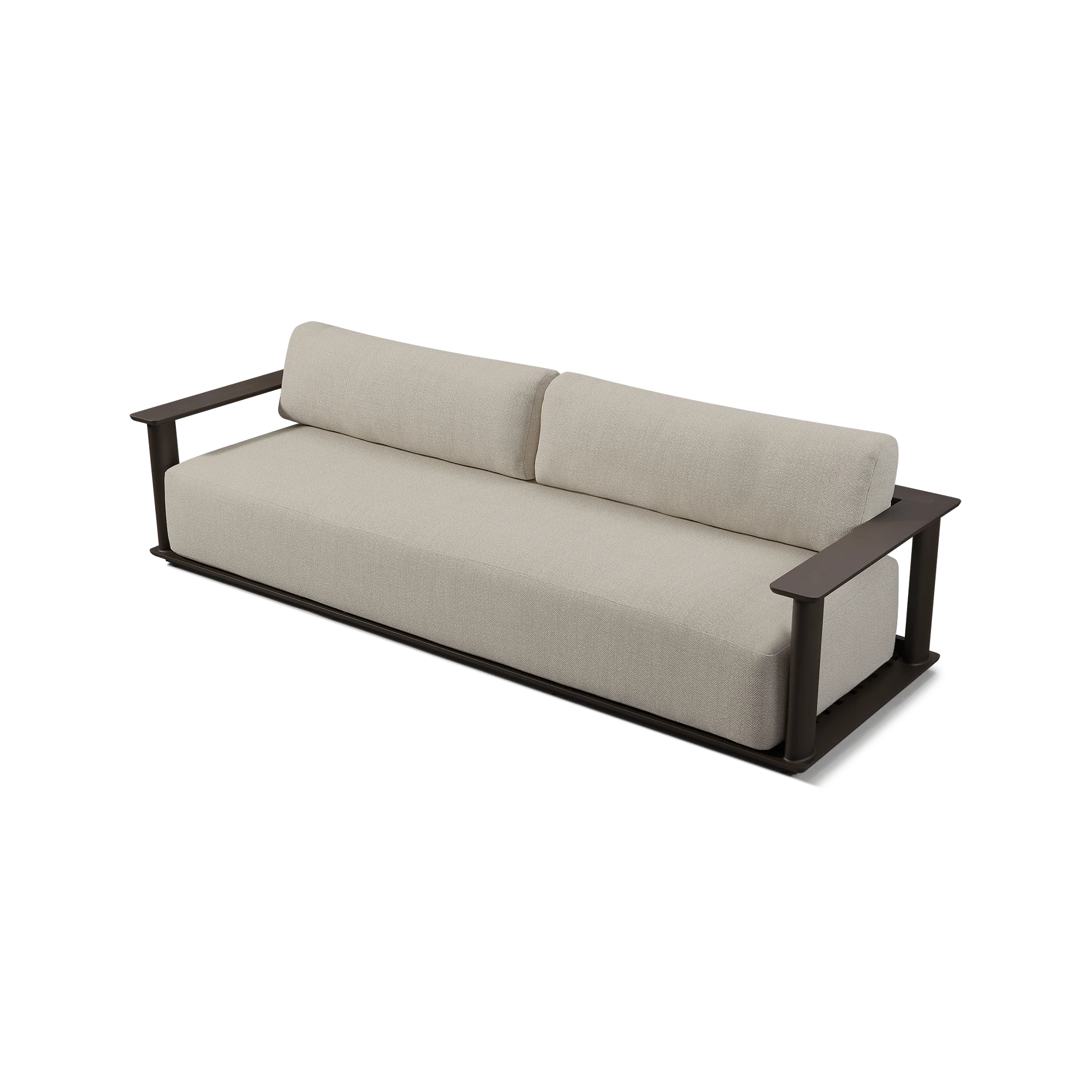Newport Aluminum Sofa 108" - Image 5