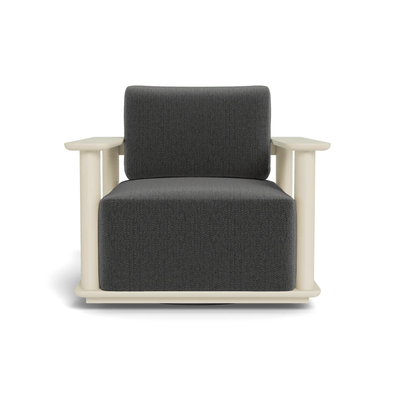 Newport Aluminum Swivel Lounge Chair - Image 100