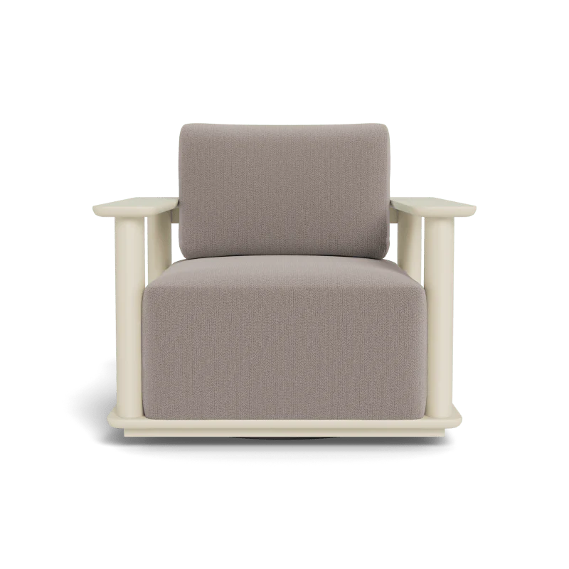 Newport Aluminum Swivel Lounge Chair - Image 101