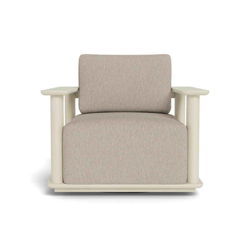 Newport Aluminum Swivel Lounge Chair - Image 112