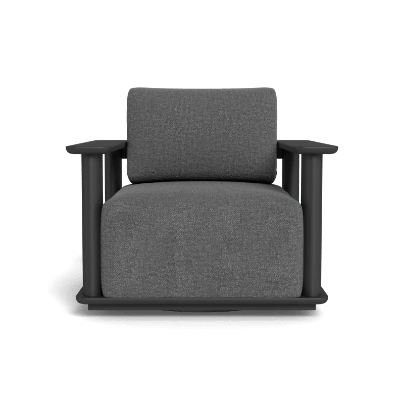Newport Aluminum Swivel Lounge Chair - Image 24