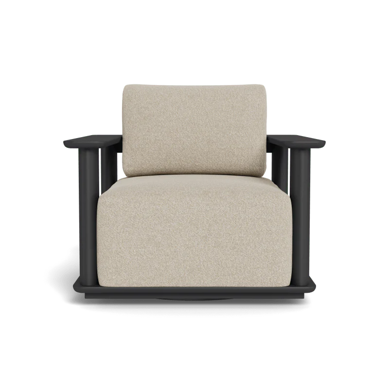 Newport Aluminum Swivel Lounge Chair - Image 25
