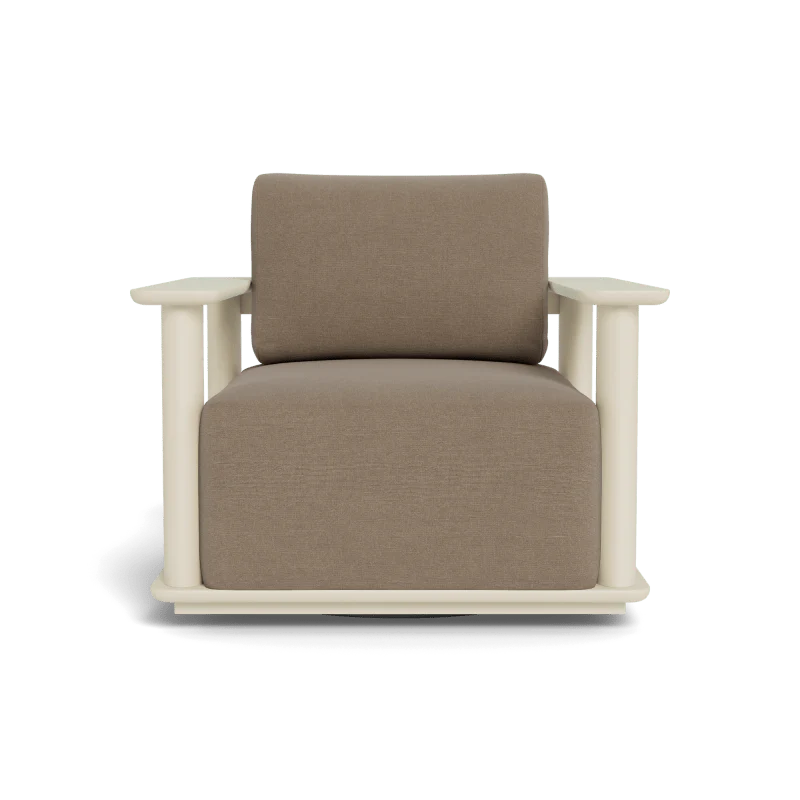 Newport Aluminum Swivel Lounge Chair - Image 30