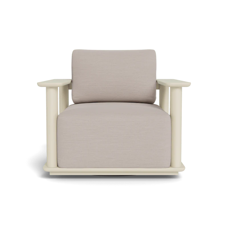 Newport Aluminum Swivel Lounge Chair - Image 31