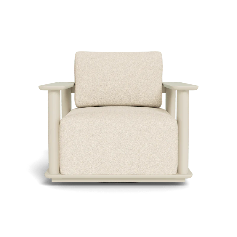 Newport Aluminum Swivel Lounge Chair - Image 33