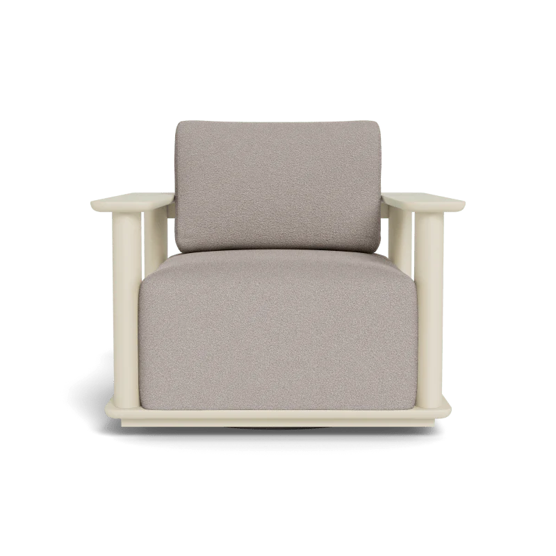 Newport Aluminum Swivel Lounge Chair - Image 35