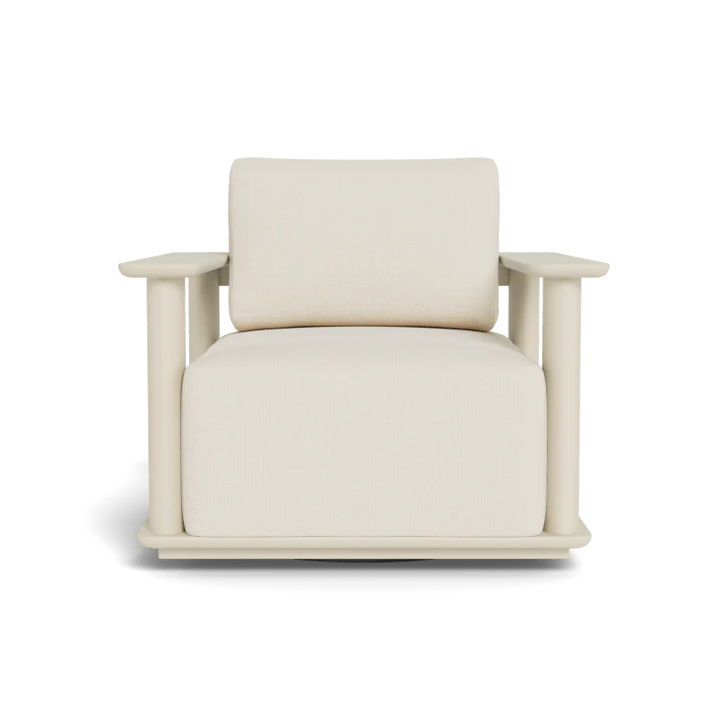 Newport Aluminum Swivel Lounge Chair - Image 37