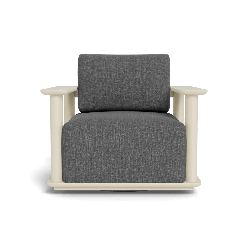 Newport Aluminum Swivel Lounge Chair - Image 38
