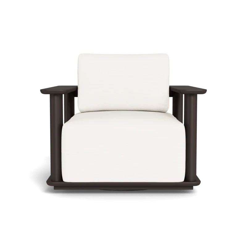 Newport Aluminum Swivel Lounge Chair - Image 42