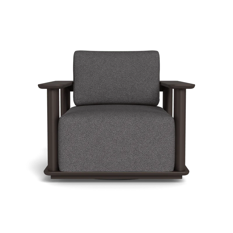 Newport Aluminum Swivel Lounge Chair - Image 48