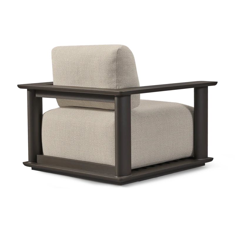 Newport Aluminum Swivel Lounge Chair - Image 5