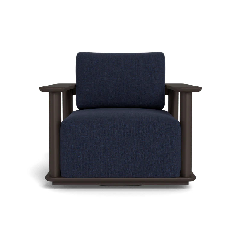Newport Aluminum Swivel Lounge Chair - Image 50