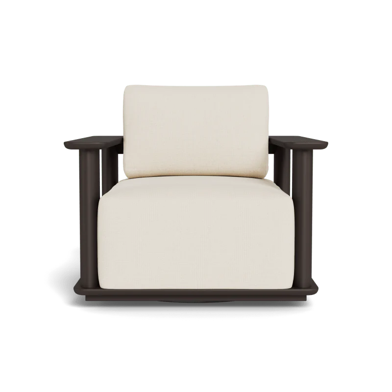Newport Aluminum Swivel Lounge Chair - Image 51