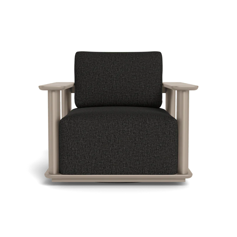 Newport Aluminum Swivel Lounge Chair - Image 53