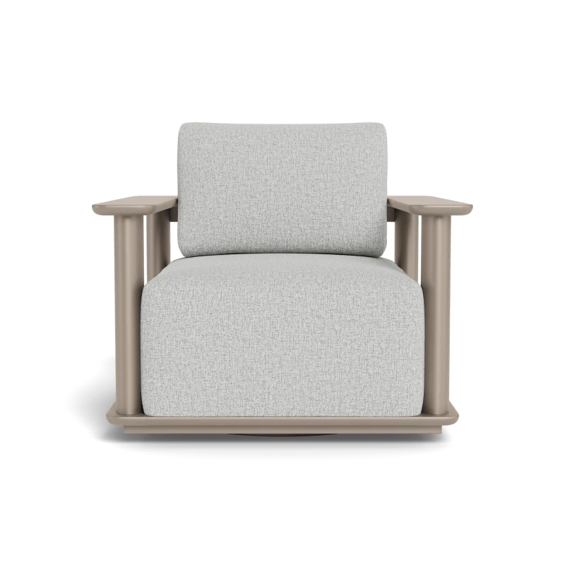 Newport Aluminum Swivel Lounge Chair - Image 54