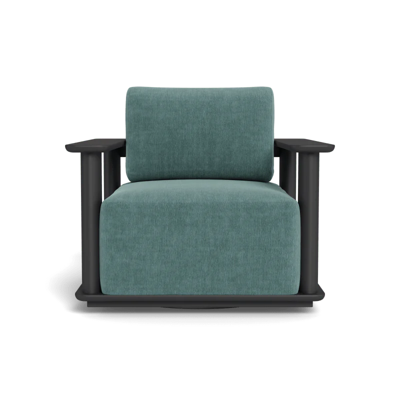 Newport Aluminum Swivel Lounge Chair - Image 57