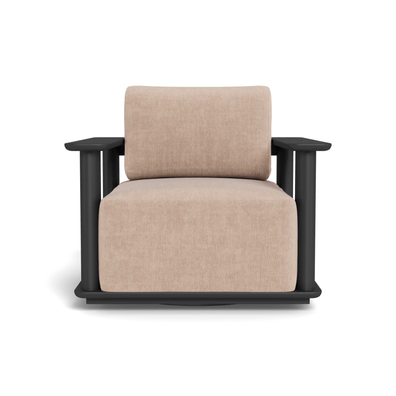 Newport Aluminum Swivel Lounge Chair - Image 60